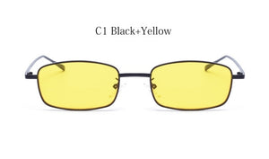 Vintage Trend Sunglasses Small Yellow